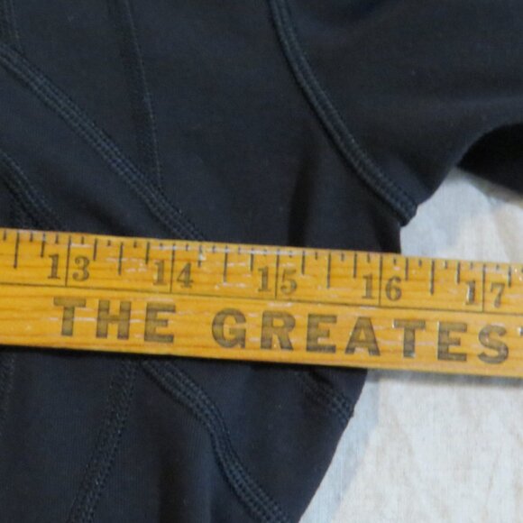 Lululemon Define Jacket SIZE 6 Black *Water Color FL* Monogram - Picture 15 of 16